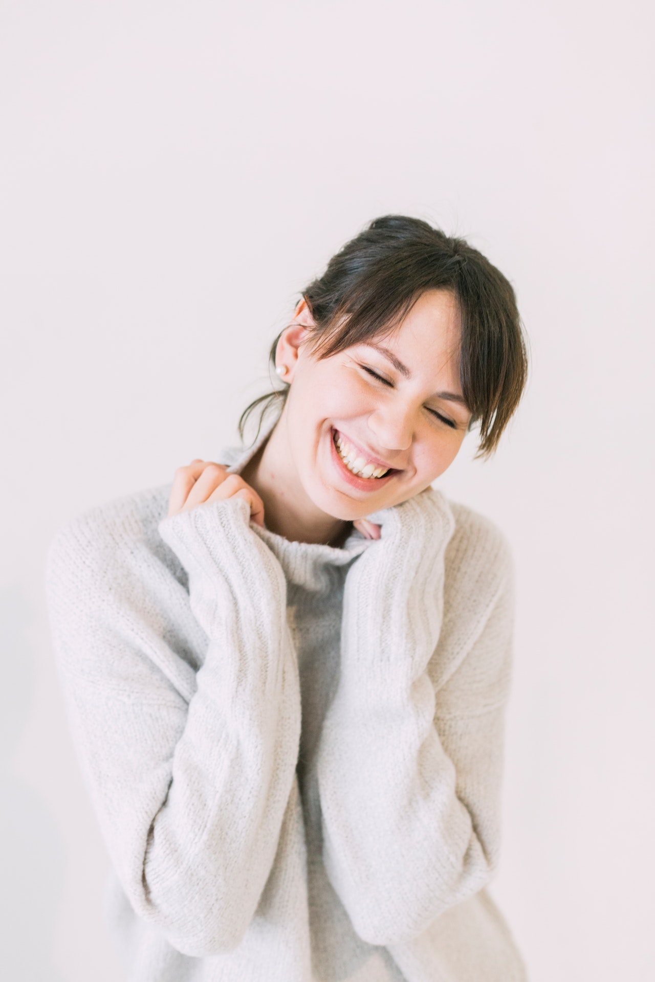 Woman in Sweater